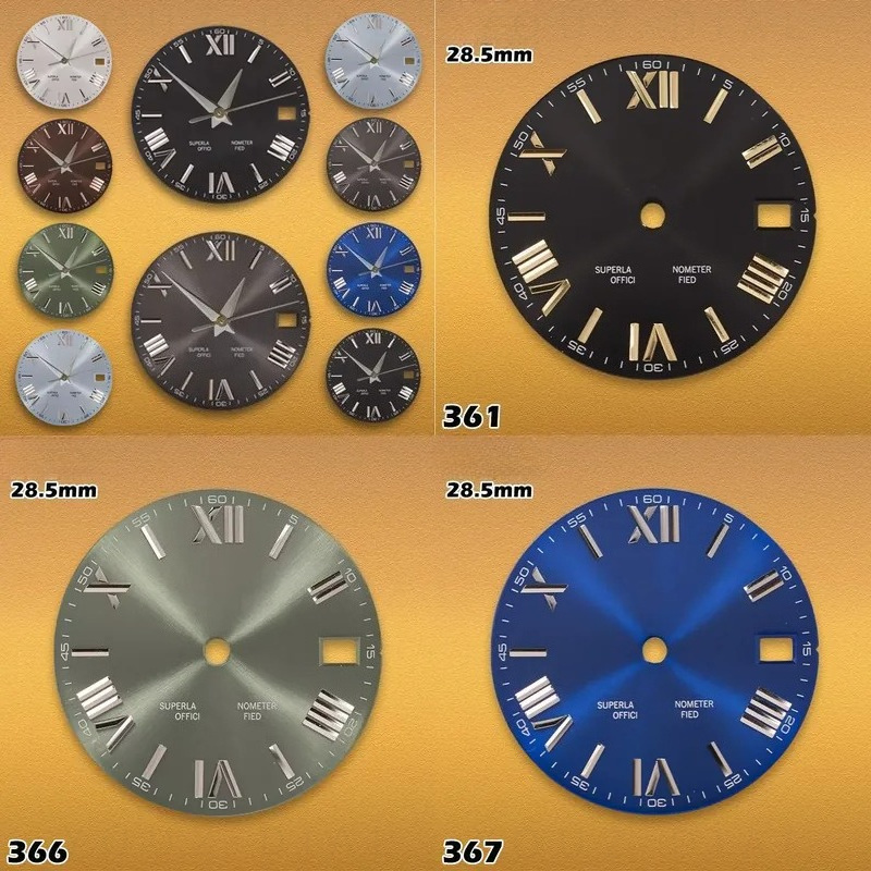 Men'S Accessories Types - 28.5mm Rome Sunray Dial S-type Fit