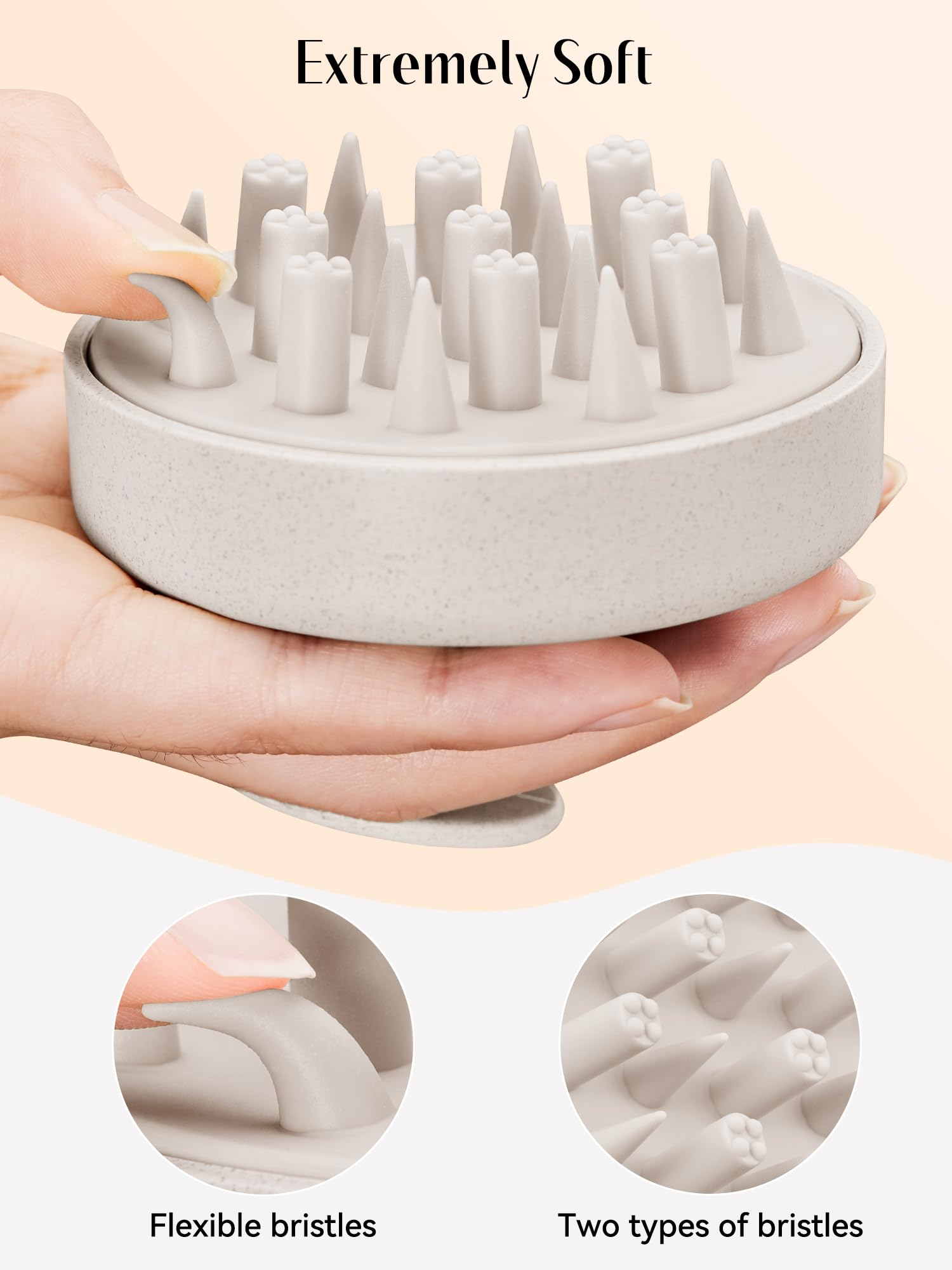 1pc Scalp Massage Brush, Wet & - Men Accessories All 评论和价格