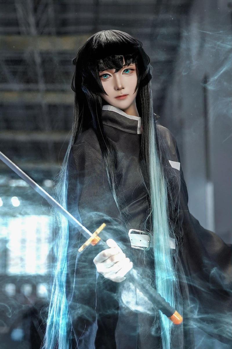 Tokitou Muichirou Cosplay Cost - Men'S Kimono Accessories 评论和价格