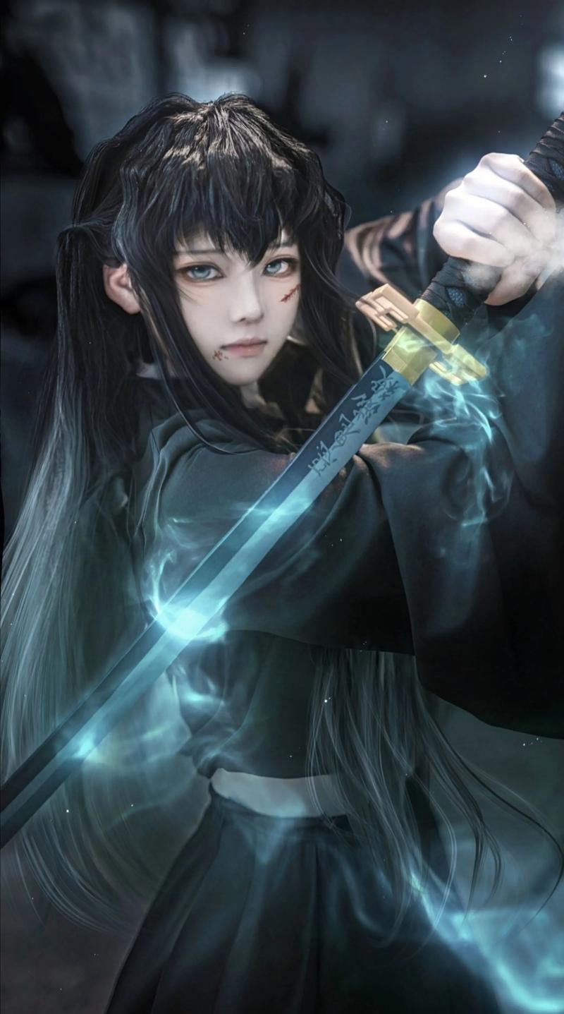 Tokitou Muichirou Cosplay Cost - Men'S Kimono Accessories 评论和价格