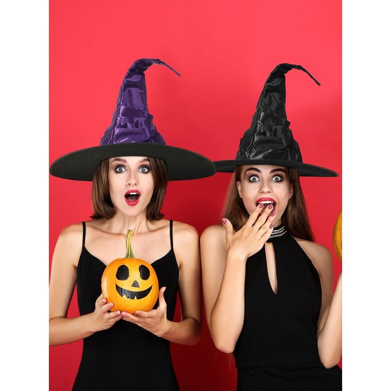 Halloween Witch Hat Costume, B - Men Accessories All 评论和价格
